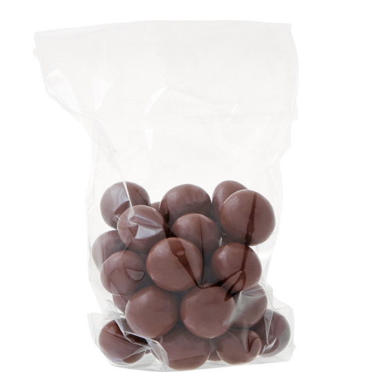 Bio Schokoladenkugeln mit kandiertem Ingwer und Orange